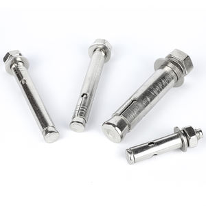 304/201 manga de acero inoxidable tipo mejorado pernos de anclaje de expansión M6 M8 M10 M12 M14 M16 anclajes de manga para bloque y ladrillo - Product Image 2