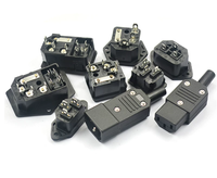 Prise de courant à vis 3 broches LZ-19-2 C19 IEC femelle avec prise pour CCC KC CE industriel 16A 20A PCB Contact en cuivre IP44