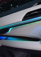 Pour Toyota Sienna 2021-2025 : Éclairage d'ambiance dynamique et coloré, gravure laser intérieure, accessoires de garniture LED améliorés