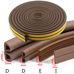 Bande d'étanchéité en éponge epdm auto-adhésive bande d'étanchéité insonorisée coupe-vent - Product Image 5