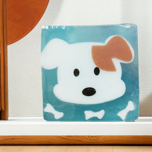 Barra de jabón orgánica hecha a mano para perros, regalo para niños, jabón de leche, venta al por mayor, jabón de proceso en frío Natural, 100g - Product Image 4