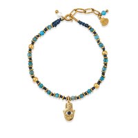 Nouveautés : Bracelet Papillon Plaqué Or Style Bohème Délicat avec Pierre Photo, Perle d'Eau Douce Africaine et Acier Inoxydable – Cadeaux