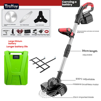 Désherbeur électrique léger de 1,8 kg, facile à utiliser pour les femmes et les personnes âgées, pour couper l'herbe du jardin et les petits adventices