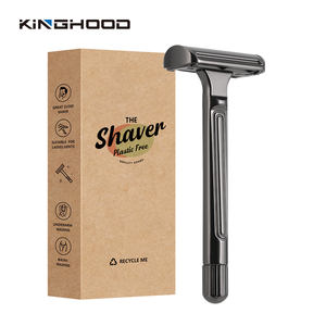 निजी लेबल बार्बर सुरक्षा समायोज्य शेवर सुरक्षा रेजर धातु खुला माक्विनिला डी फितर - Product Image 1