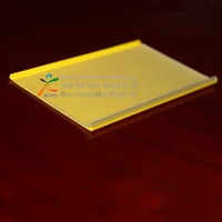 Étiquette de prix autocollante en plastique 50x1000 mm pour bord de rayonnage, support de carte d'identification pour étagère de rangement