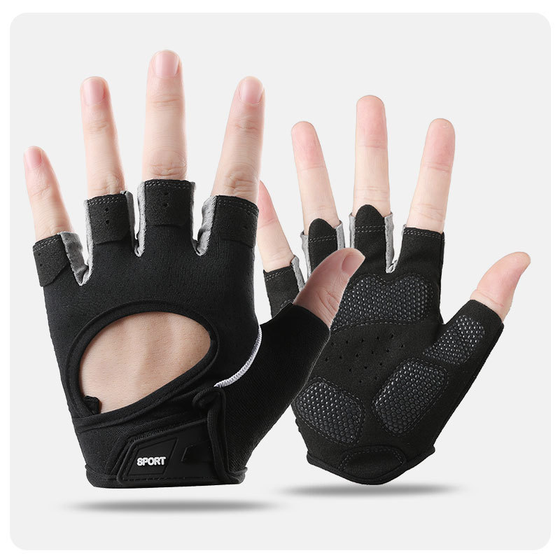 Sports Fitness Half Finger Gloves Thickened