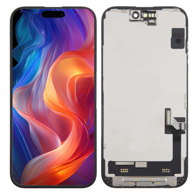 RJ Soft Oled for iphone 14 Pro Max Oled Soft Lcd Screen for iphone 13 14 15 16 Soft Oled Display