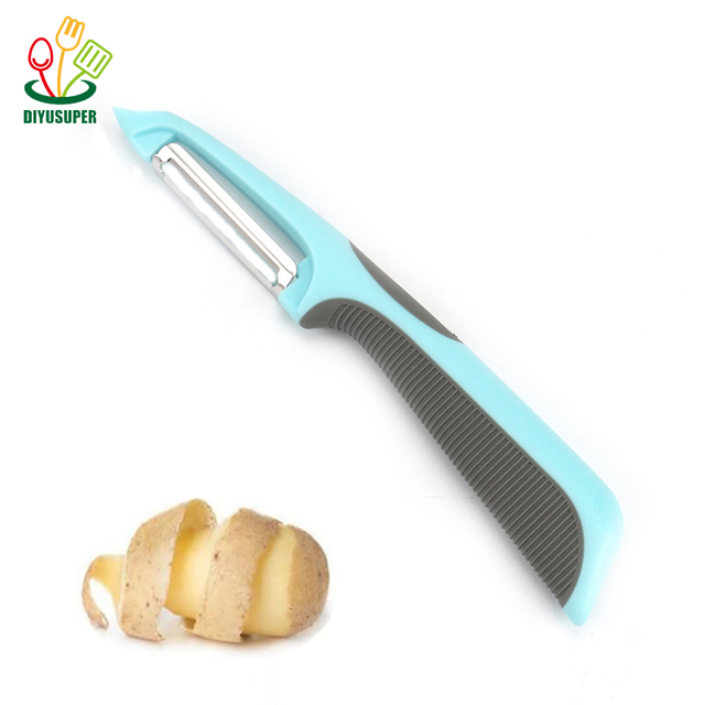 Hot Selling Home Kitchen Multifunction Fruit & Vegetable Peeler Slicer Cutter with 420J2 Stainless Steel Blade