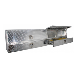 Lưu trữ xe tải hộp công cụ và nhôm Top Sider hộp công cụ tùy chỉnh màu đen nguyên liệu xuất xứ loại - Product Image 4