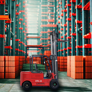 מלגזה חשמלית מדגם חדש לשנת 2025, תוצרת סין, עם תא נהג, אורך מזלגות 1220 מ\\\"מ, 2 טון, במחיר מפעל נמוך, למכירה. - Product Image 3