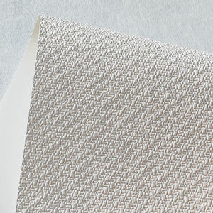 วอลล์เปเปอร์พีวีซีหนา320กรัมวอลเปเปอร์ไวนิลกันน้ำสีเบจวอลเปเปอร์ดีไซน์ทันสมัยสำหรับตกแต่งผนังสำนักงานโรงแรม - Product Image 5