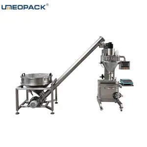 UMEOPACK small sachet semi automatic flour powder pouch weighing filling packing machine