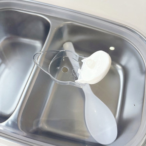 Boîte à lunch personnalisée en acier inoxydable avec compartiments isolés et mignonne boîte bento à compartiments séparés en 2026 - Product Image 6
