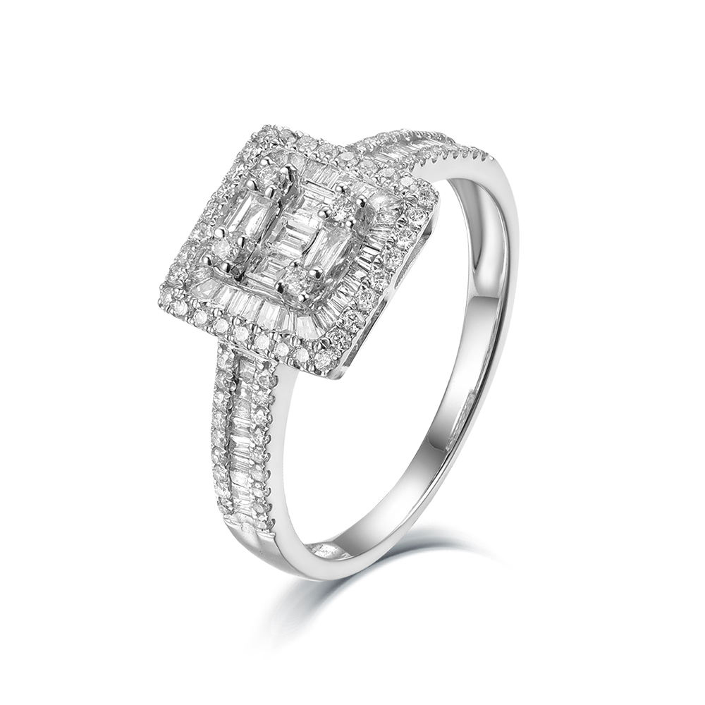 18K white gold/yellow gold/rose gold