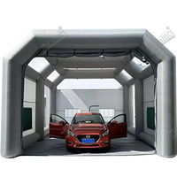Tente de peinture automobile gonflable portable Zhenmei