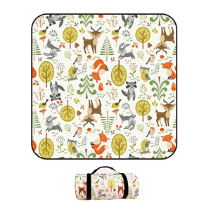 Portable Extra Large Mat, Tote Spring Summer Picnic Mat Checkered <b>Beach</b> Camping Waterproof Sand-proof Wholesale Picnic <b>Blanket</b>/ - Product Image 4