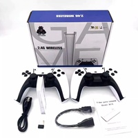 Console de jeu arcade TV M15 PS1 avec 64 Go de mémoire pour USB sans fil 2.4G HD portable rétro pour deux joueurs