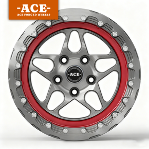 Nouvelles jantes en aluminium forgé Beadlock <span class=keywords><strong>de</strong></span> 15'', 16'', 17'', 18'', 19'', 20'' moletées, 5 ou 6 trous, entraxe 40mm 25mm, <span class=keywords><strong>centre</strong></span> 98mm pour <span class=keywords><strong>BMW</strong></span> M4 F82 E92 M3 - Product Image 4