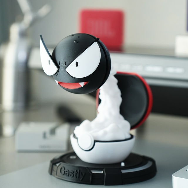 3D Printed Ghost Atomizer Humidifier Creative Carved Model with Engraving Same Style As Online Birthday Gift Christmas