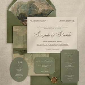 Sobres para Invitaciones de Boda, Impresión Tipográfica, Papel Elegante, Cartón Repujado, Personalizado, Venta al Por Mayor B2B, Envío Rápido - Product Image 3
