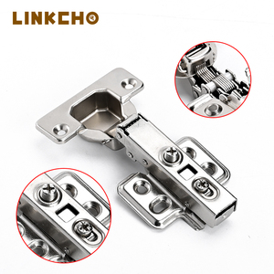 Ferro ispessito idraulico di smorzamento porta piccola cerniera morbida chiusura silenziosa tampone cerniere nascoste per <span class=keywords><strong>mobili</strong></span> armadio porte armadio - Product Image 1