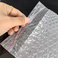Sac en plastique à bulles transparent Emballage protecteur Sac de courrier poly transparent pour l'expédition de produits électroniques fragiles anti-chocs