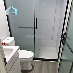 20-футовый расширяемый стальной контейнерный дом с 2 спальнями, дышащая конструкция, современный стиль, сборная конструкция, туалет в комплекте - Product Image 5