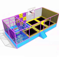 Parque de trampolín al aire libre para niños, parque infantil al aire libre, parque de trampolín para saltar, equipo de trampolín interior, parque de atracciones