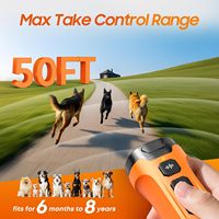 Ultraschall-Hundeabwehrgerät 2000mAh Wiederaufladbare Batterie Typ-C 5 Ultraschallmodi IPX7 Wasserdicht 1 Jahr Garantie Vibration und Ton