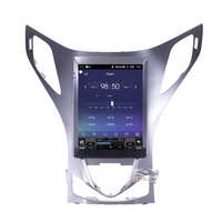 Écran Tesla Android voiture pour lecteur DVD GPS intégré pour Hyundai AZERA Grandeur 2011-2014 Radio stéréo GPS Navigation multimédia