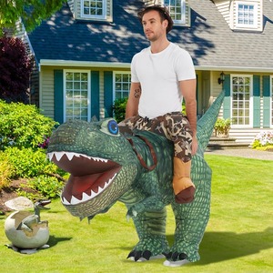 Professionnel Scalelike grande bouche 2/3m adulte gonflable Cosplay dinosaure porter t-<span class=keywords><strong>rex</strong></span> Raptor tour dinosaure mascotte Costume à vendre - Product Image 6