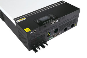 แบตเตอรี่ลิเธียม Elege 220V 11KW 48V MPPT 150A ระบบไฮบริดพลังงานลมและโซลาร์เซลล์ รองรับระบบกริด รองรับการเชื่อมต่อแบบขนาน BMS ประสิทธิภาพ 99% เครื่องกำเนิดพลังงานลม - Product Image 4