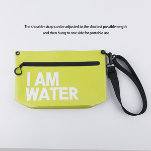 Custom Waterproof Crossbody PVC Toiletry Bags Travel Swimming Beach Cell Phone Holder Zipper Waterproof Waist Bag Dry <b>Pouch</b> - Product Image 4