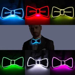Haute qualité LED Light Up Party Favors Led chapeau lunettes noeud papillon cadeau d'anniversaire Club fête dans le noir fête décor fournitures - Product Image 3