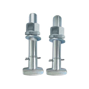 Boulon en T à tête <span class=keywords><strong>jambon</strong></span> haute résistance traité thermiquement Din 186 T pour luminaires Workholding - Product Image 4