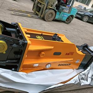 SB70 Nuevo Modelo de Martillo Hidráulico Tipo Caja para las Industrias de Construcción y Minería, con Cincel, Bomba, Motor y Caja de Engranajes - Product Image 6