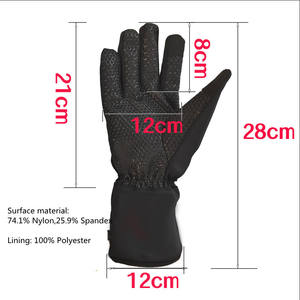 Guanti riscaldati elettrici caldi ricaricabili invernali uomo donna 3.7v 5v 7.4v alimentati a batteria per guanti riscaldanti - Product Image 6
