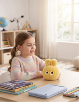 Boneka AI Pendamping Emosional Super Lembut Kustomisasi OEM, Mainan Edukatif, Robot Cerdas untuk Remaja