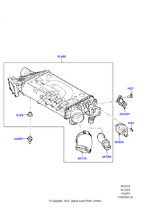 Radiador Intercooler Turbo J6P36K775BE LR150067 Usado, Reemplazo de Marca JLR /<span class=keywords><strong>Land</strong></span> <span class=keywords><strong>Rover</strong></span> <span class=keywords><strong>Defender</strong></span>/Discovery, Garantía de 3 Años - Product Image 2