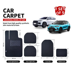 El más nuevo diseño de alfombra de coche estilo de lujo alfombrilla de suelo de coche Universal impermeable Auto alfombras pie Coche accesorios alfombrillas de coche fábrica - Product Image 1