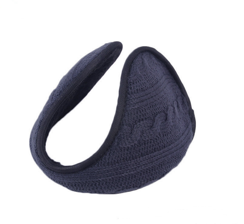 Amazon sıcak satış güzel fiyat moda örme katlanabilir EarMuffs polar kaplı sıcak kış açık EarMuffs