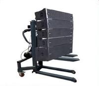 Mini transpalette électrique à chargement automatique de 300 kg Chariot élévateur gerbeur semi-électrique alimenté par batterie avec emballage de palettes État Nouveau