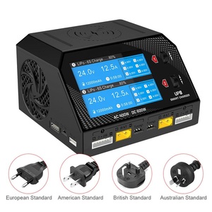 เครื่องชาร์จสมาร์ทบาลานซ์แบบสองช่องสัญญาณ 400W AC 600W DC สำหรับแบตเตอรี่ LiPo พร้อมแท่นชาร์จไร้สาย - Product Image 4