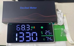 Dienmern DM165A compteur décibel numérique horloge 30 ~ 130dBA détecteur de bruit de niveau sonore avec utilisation de la Machine d'affichage à LED - Product Image 6