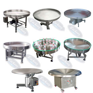 Beiheng döner birikimi toplama masası karton şişeler kutular torbalar için ambalaj masası dönen kağıt-gıda - Product Image 2