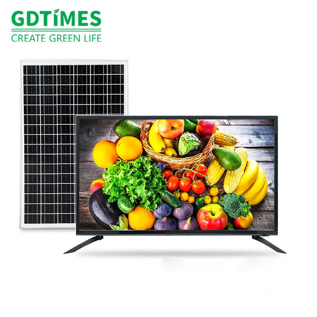 Wholesale 2024 32-Inch Solar TV Panel Charging Kit with Lithium Ion Battery for Home Lighting System 3 Lamps & MPPT Controller