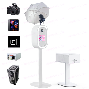 บูธถ่ายภาพ2024สำหรับ <span class=keywords><strong>iPad</strong></span> Air <span class=keywords><strong>Pro</strong></span> <span class=keywords><strong>11</strong></span>/13นิ้วใหม่<span class=keywords><strong>ล่าสุด</strong></span>บูธถ่ายภาพแบบ DSLR พร้อมแฟลชและร่ม - Product Image 1