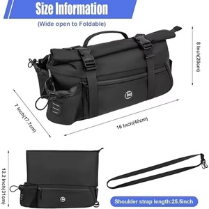 Bolsa Impermeable para Bicicleta de Gran Volumen (25L) OEM/ODM, Bolsa para Cuadro de PVC/TPU para Ciclismo, Fabricada por Packtasche - Product Image 2
