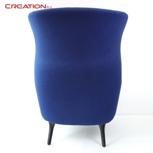 Poltrona in Ferro Battuto per Hotel con Seduta <span class=keywords><strong>e</strong></span> Schienale Completamente Imbottiti per Zone Lounge Eleganti - Product Image 3