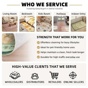 Custom Home Living Room <strong>Rug</strong> <strong>Large</strong> Plain <strong>Rugs</strong> Waterproof Stain-resistant Washable <strong>Cream</strong> <strong>Rug</strong> and Carpet Modern Minimalist Carpet - Product Image 6
